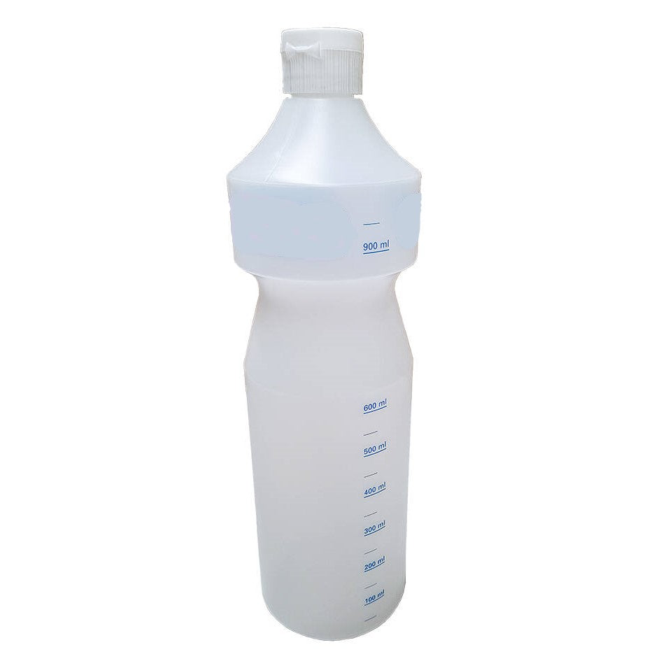 Flasche 1 l mit Deckel und Skala