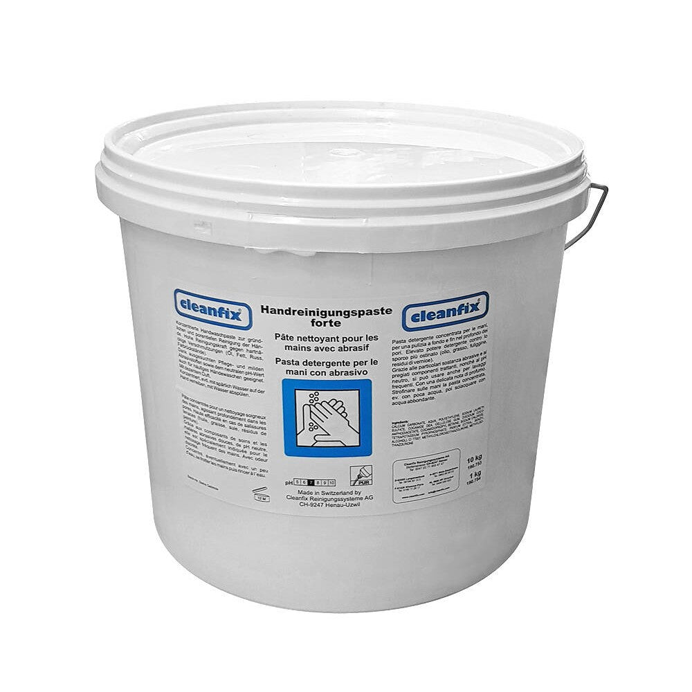 Pâte nettoyant pour les mains avec abrasif