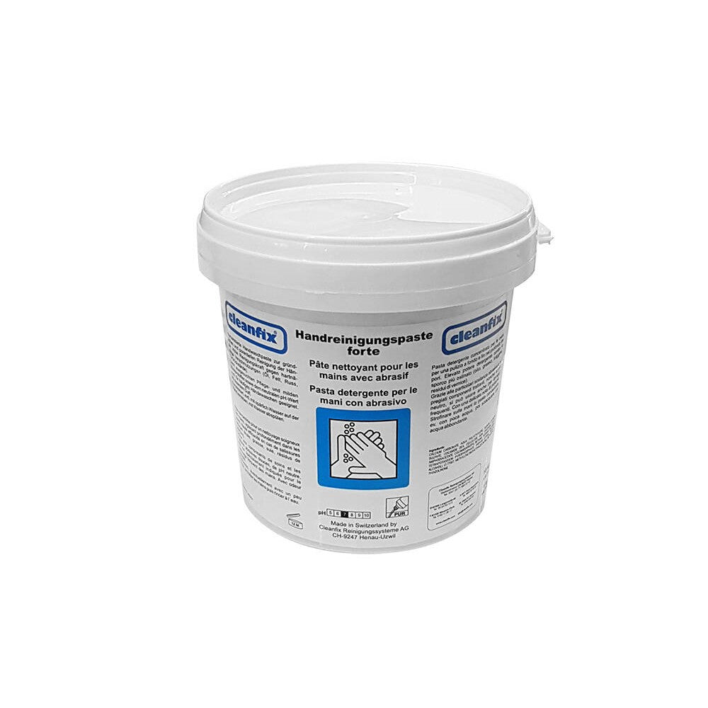 Pâte nettoyant pour les mains avec abrasif