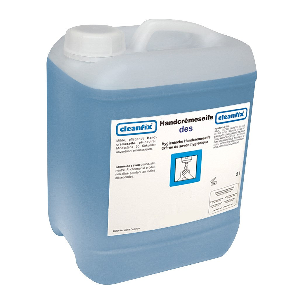 Savon crème pour les mains des