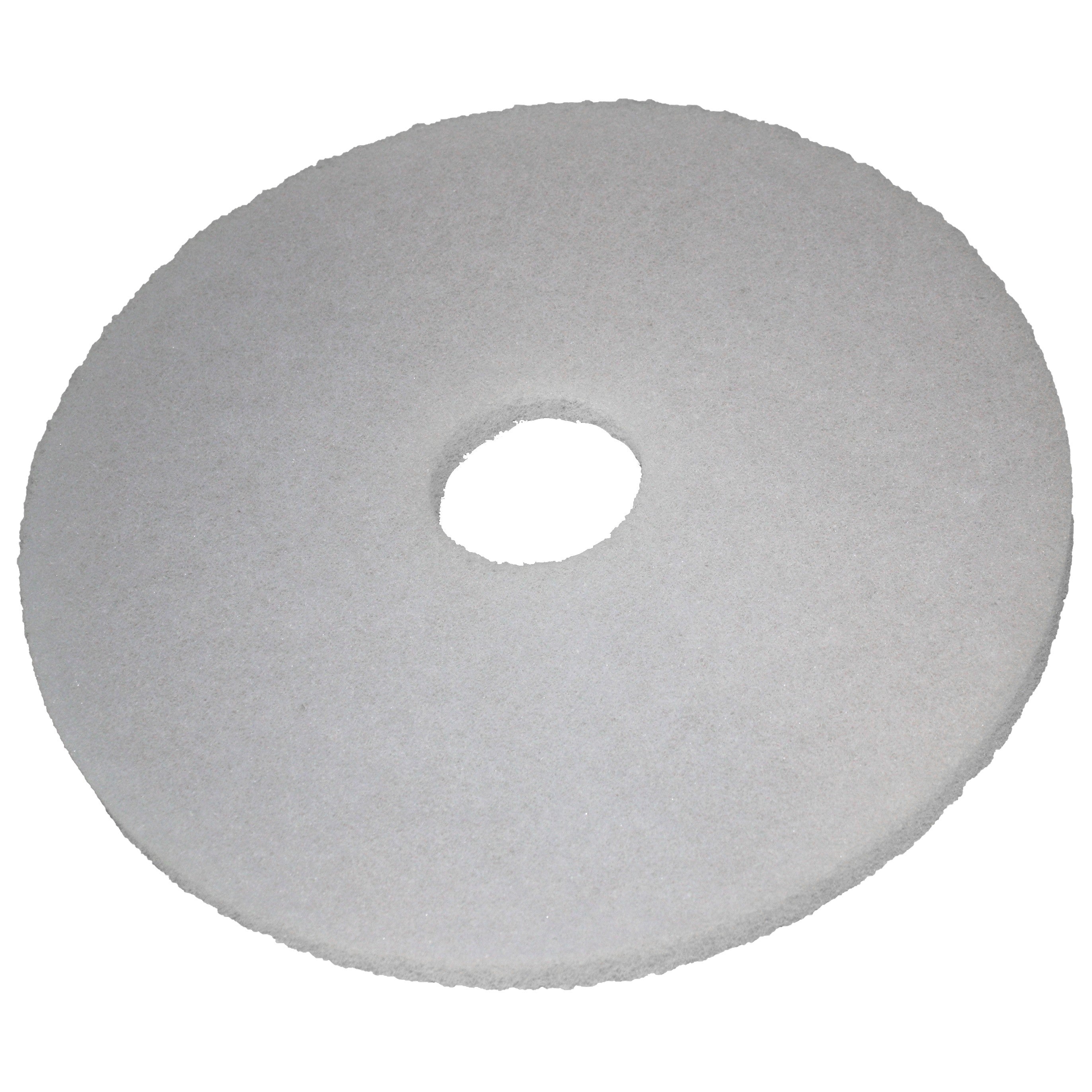 Pad blanc, Ø 152 mm, polyester