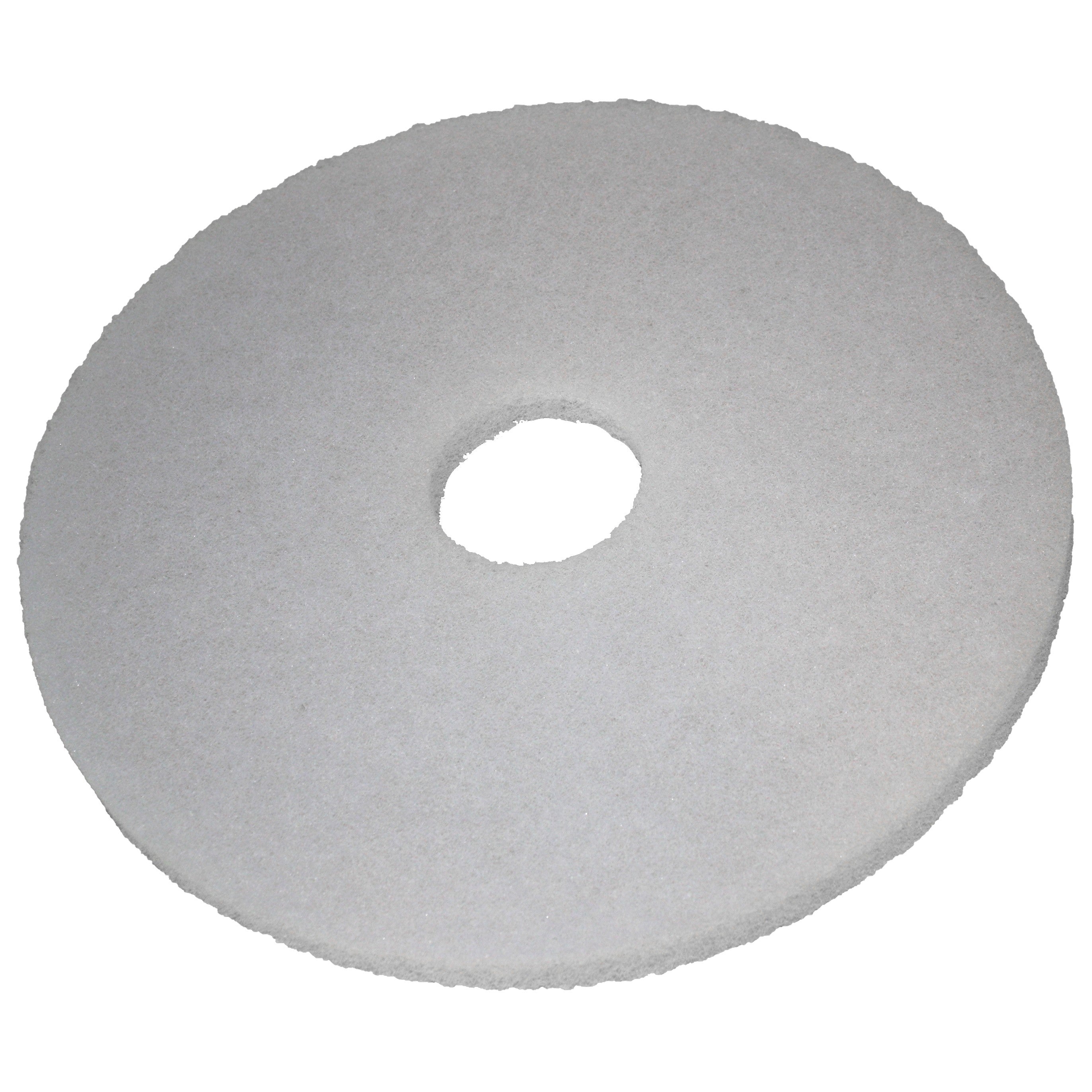Pad blanc, Ø 305 mm / 12", polyester