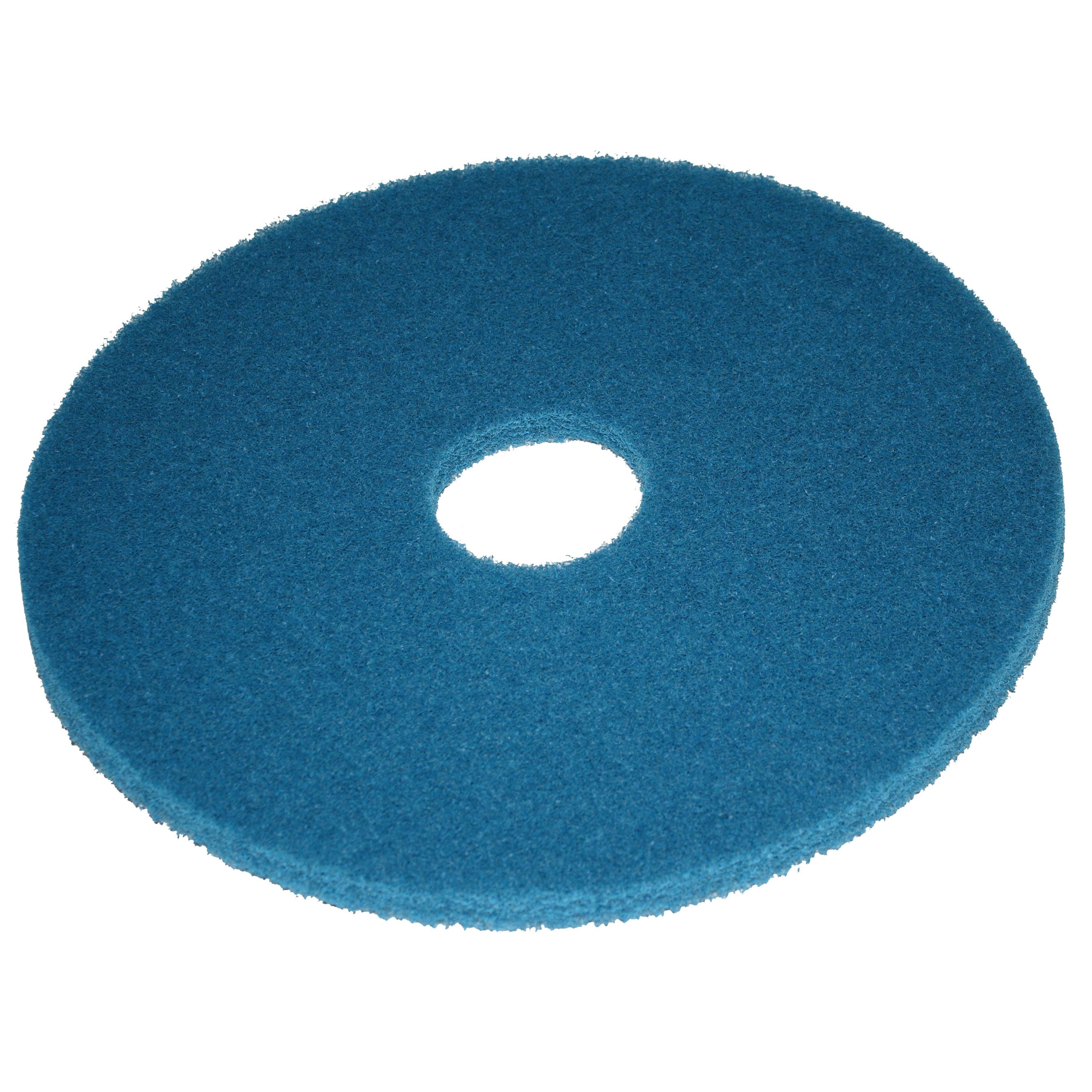 Pad bleu, Ø 355 mm / 14", polyester
