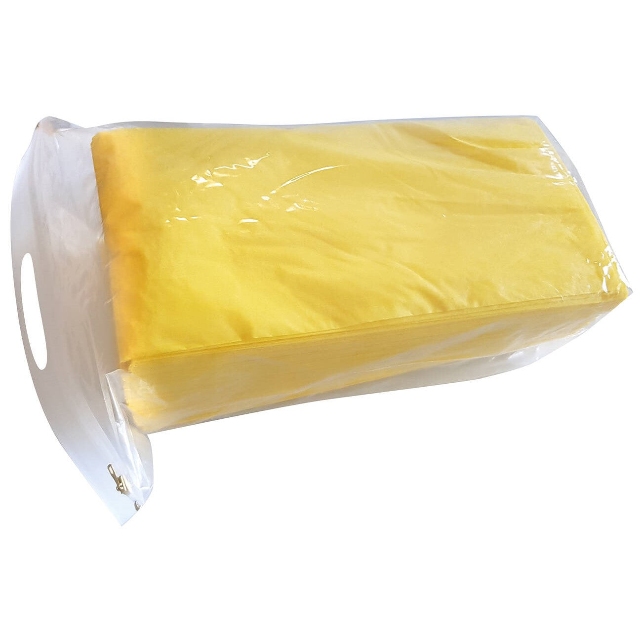 Lingettes humides jaunes