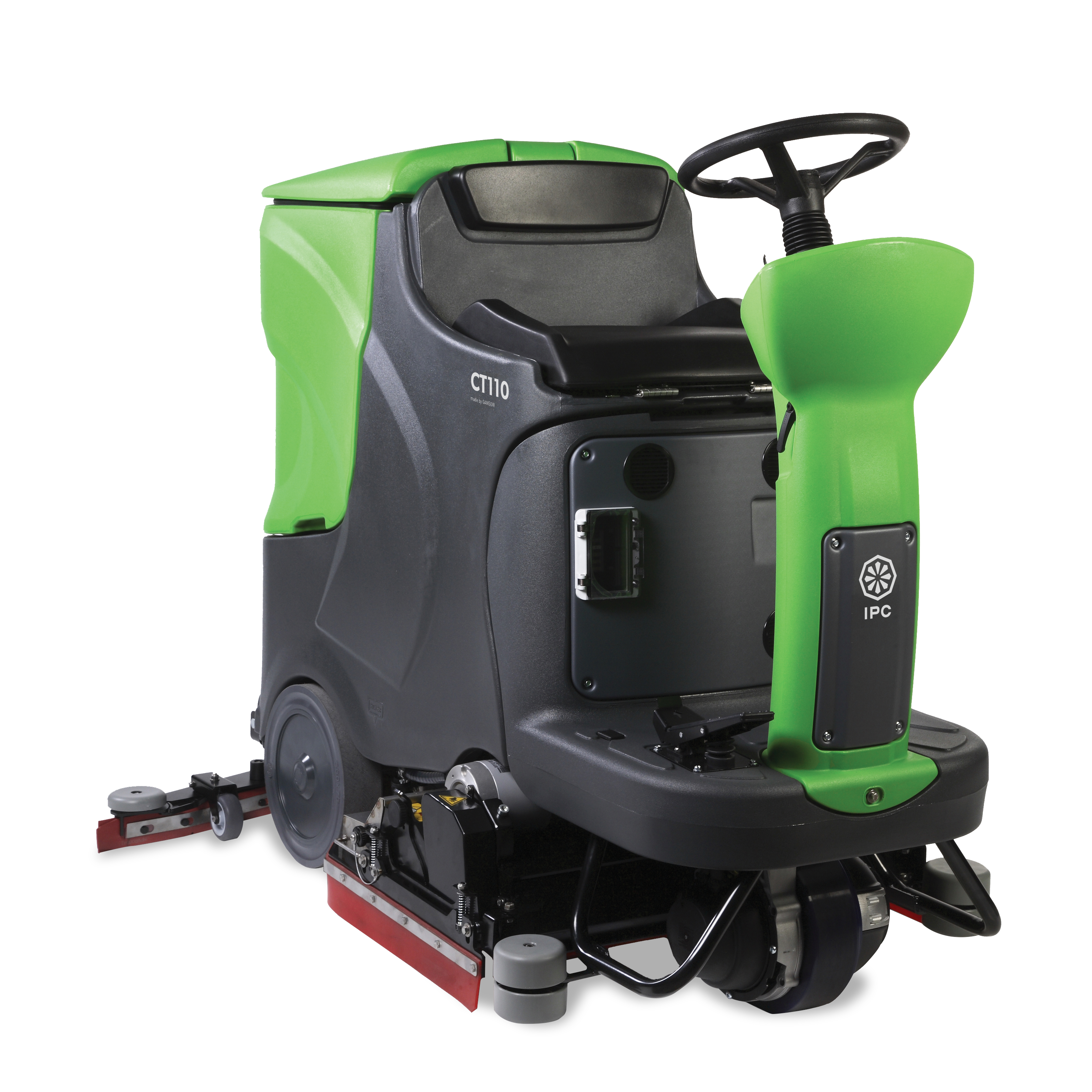 Mit Service-Garantie. Aufsitzscheuersaugmaschine IPC-Gansow CleanTime CT110R