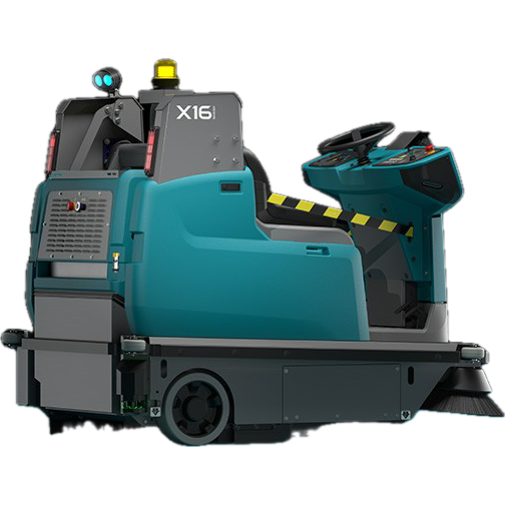 Mit Service-Garantie. Tennant X16 SWEEP Kehrsaugroboter