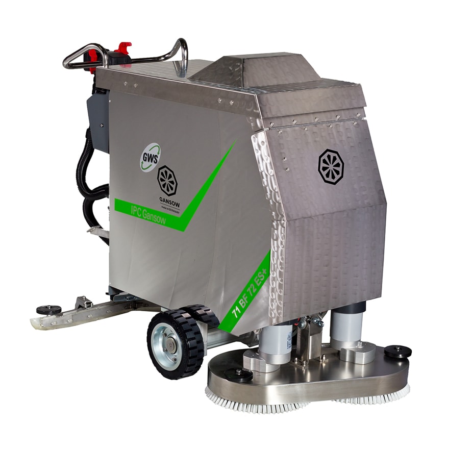 Mit Service-Garantie. EN Edelstahl Scheuersaugmaschine 70 BF 72 E
