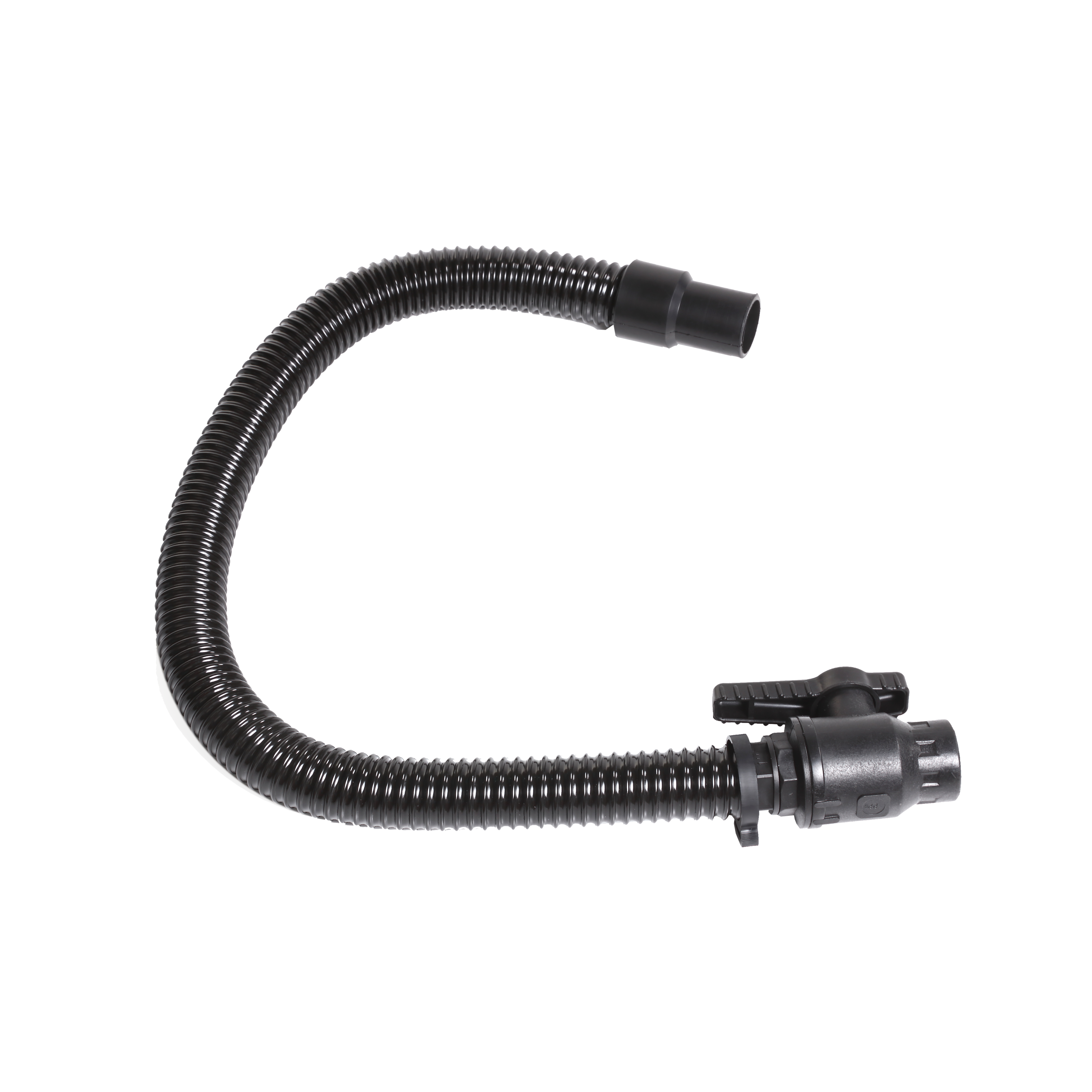 Schmutzwasserentleerung mit Drehhahn