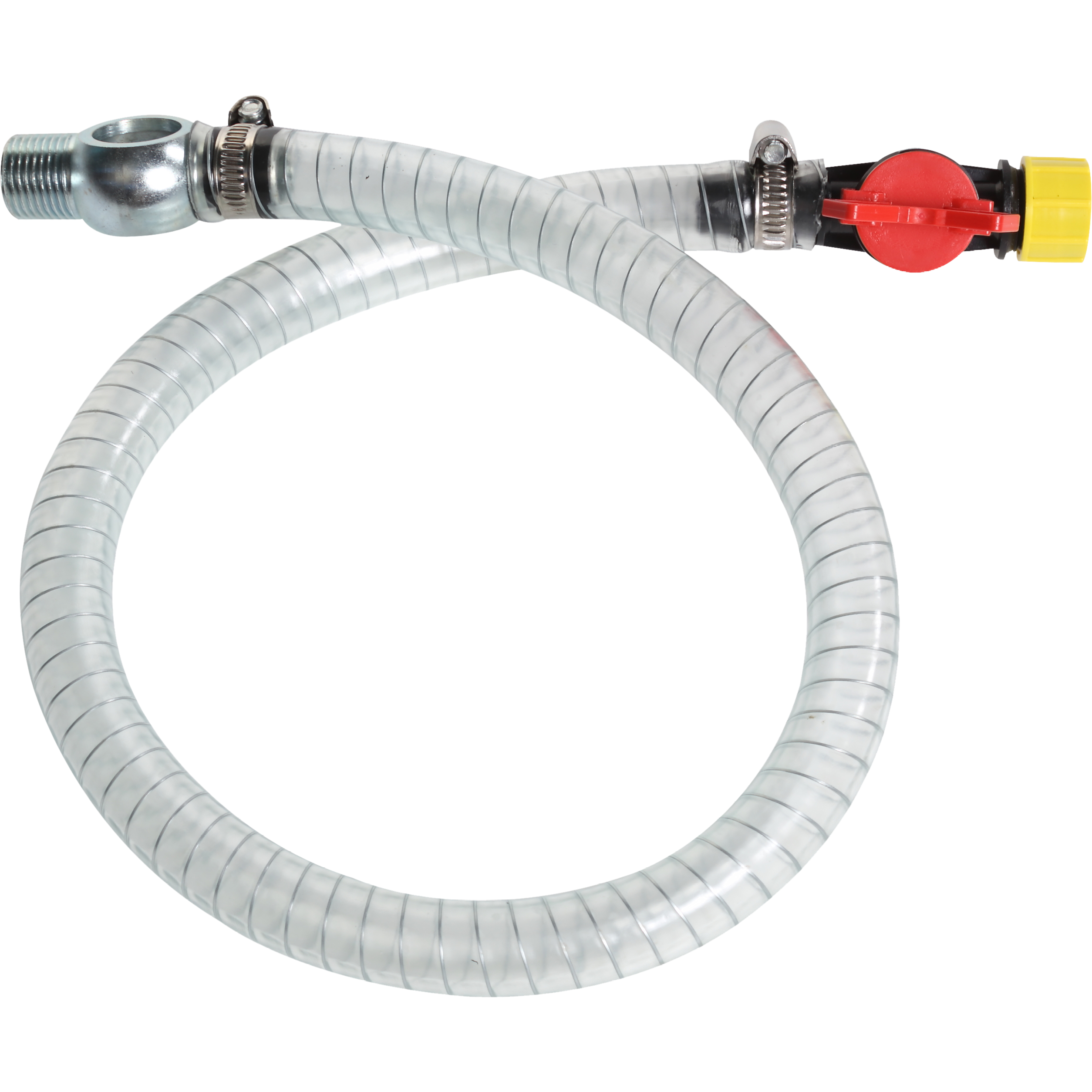 Frischwasserentleerung mit Drehhahn