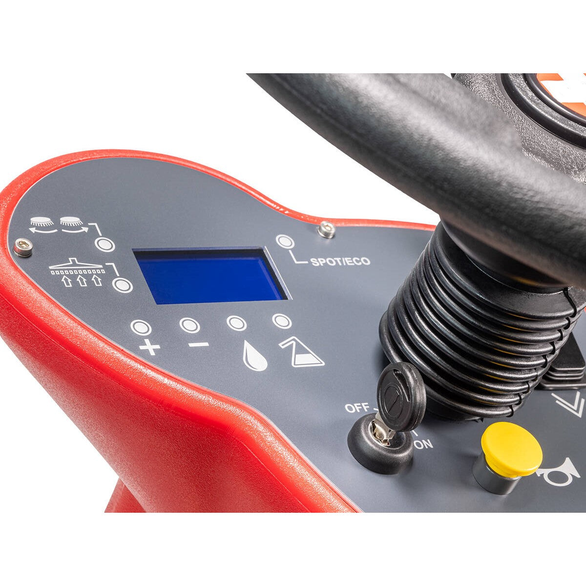 Avec garantie de service. Autolaveuse auto-portée RA 805