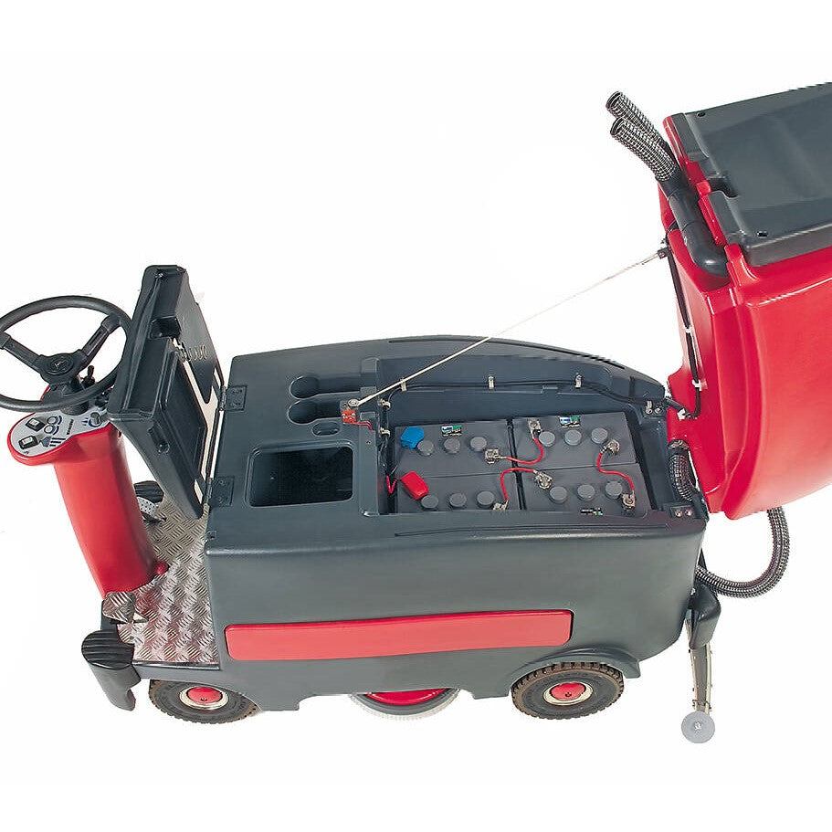 Avec garantie de service. Autolaveuse auto-portée RA 805