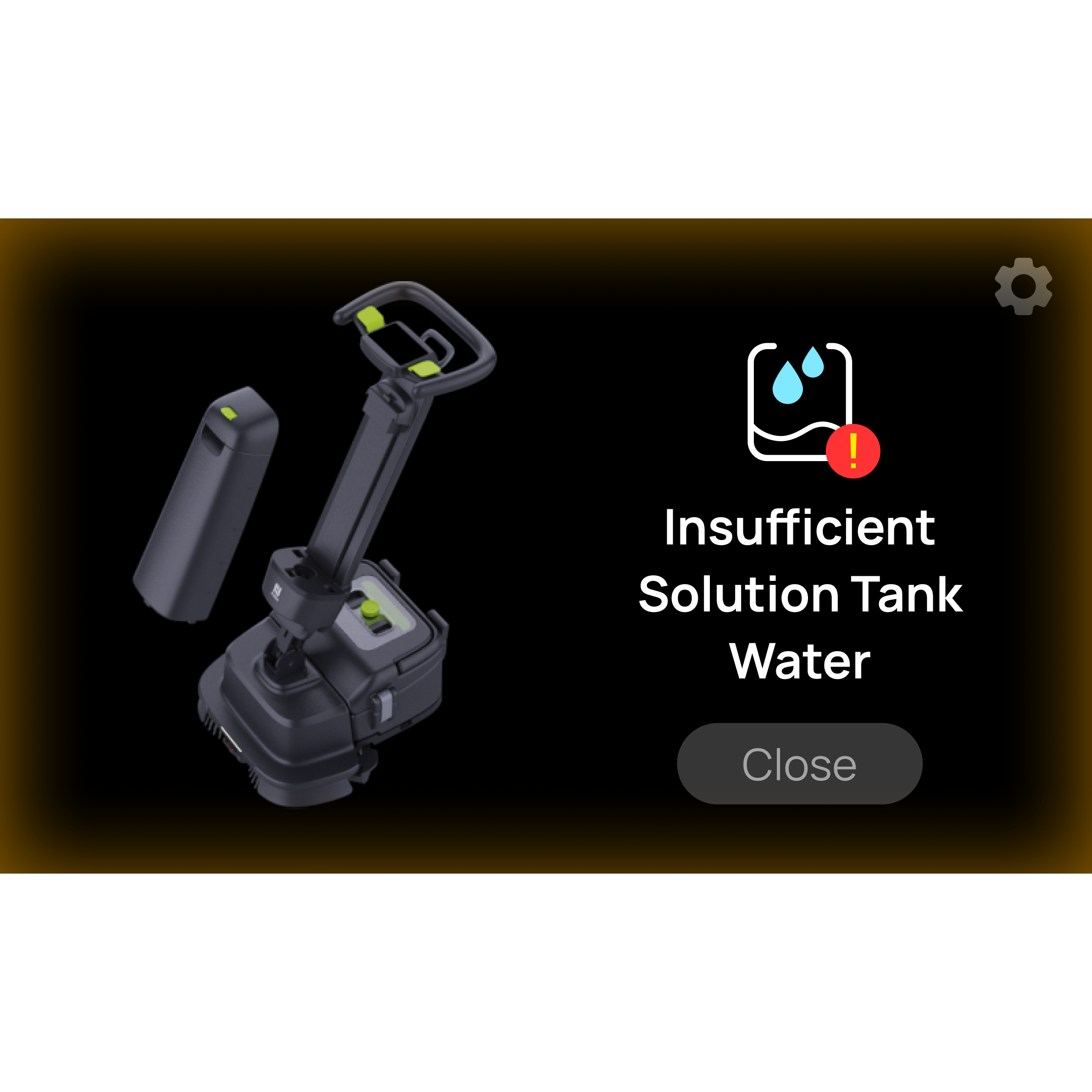 Avec garantie de service. Autolaveuse Pudu SH1