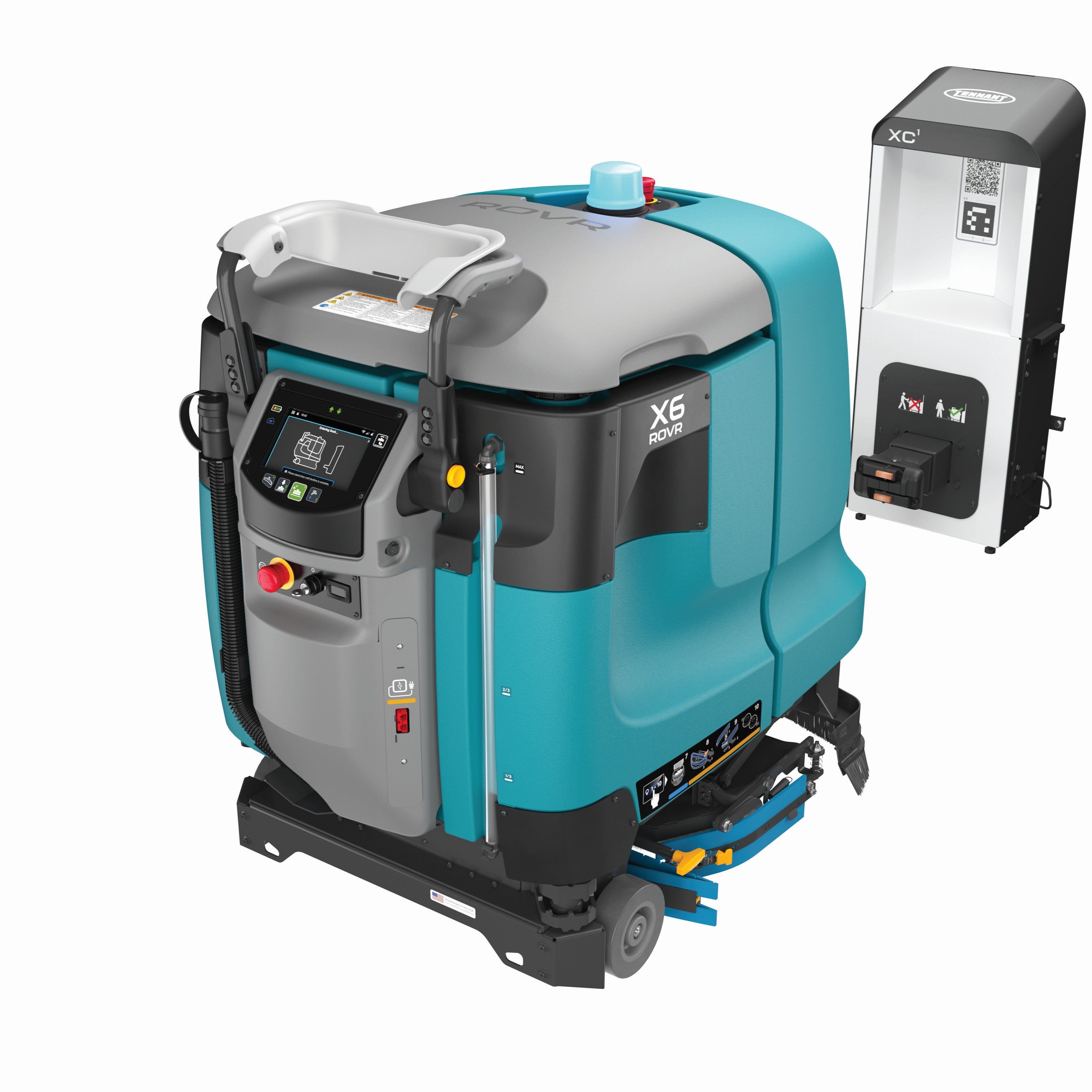 Mit Service-Garantie. Tennant X6 ROVR autonome Scheuersaugmaschine