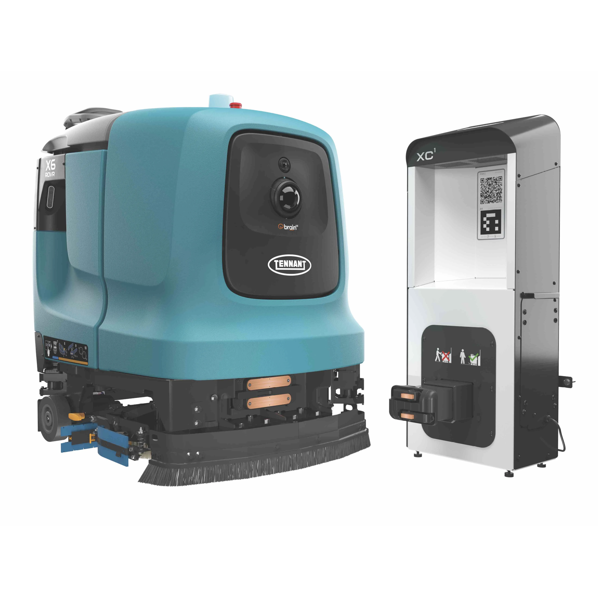 Mit Service-Garantie. Tennant X6 ROVR autonome Scheuersaugmaschine