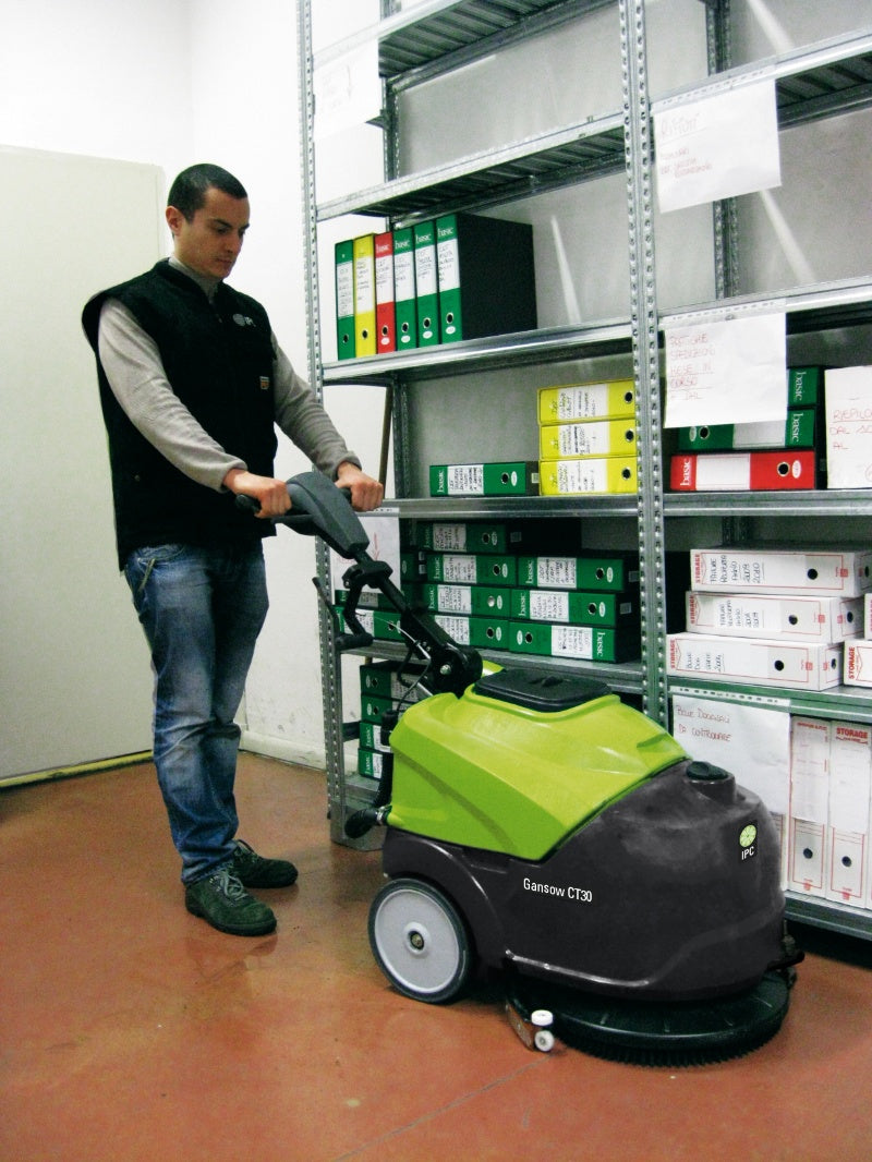 Avec garantie de service. Autolaveuse IPC-Gansow CleanTime CT30
