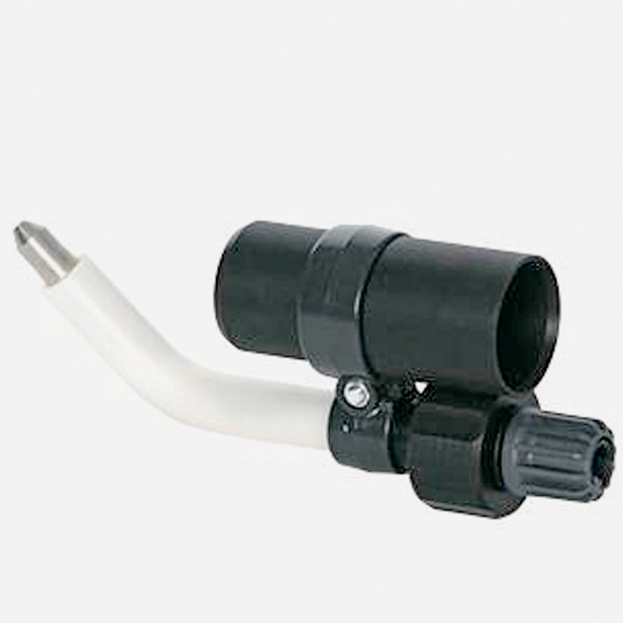 Dampfstrahldüse gebogen