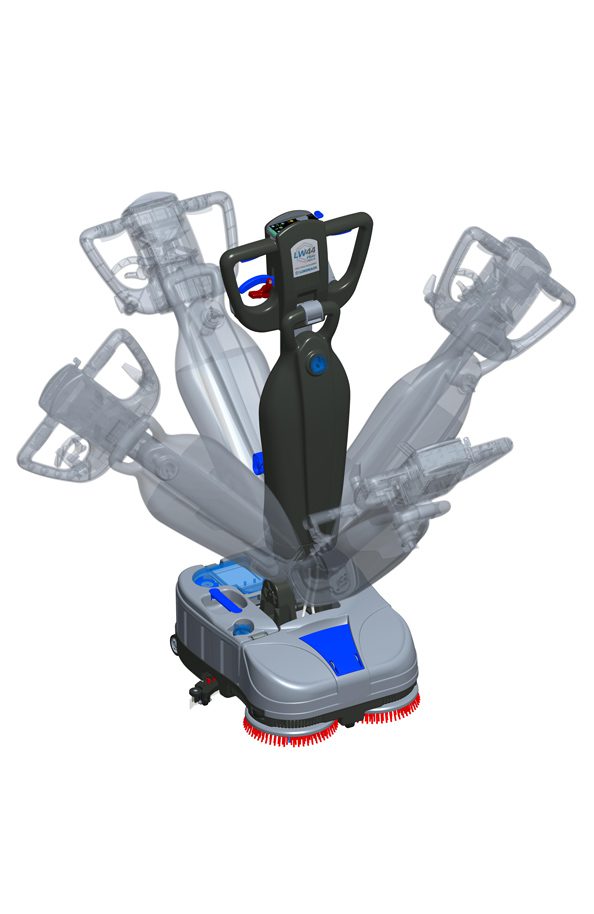 Mit Service-Garantie. Scheuersaugmaschine Flexy Hybrid