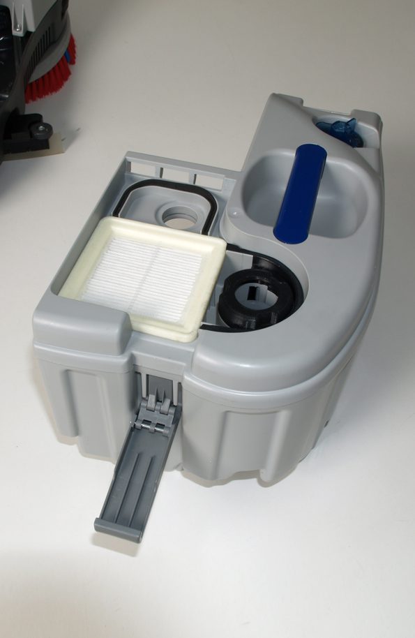 Mit Service-Garantie. Scheuersaugmaschine Flexy Hybrid