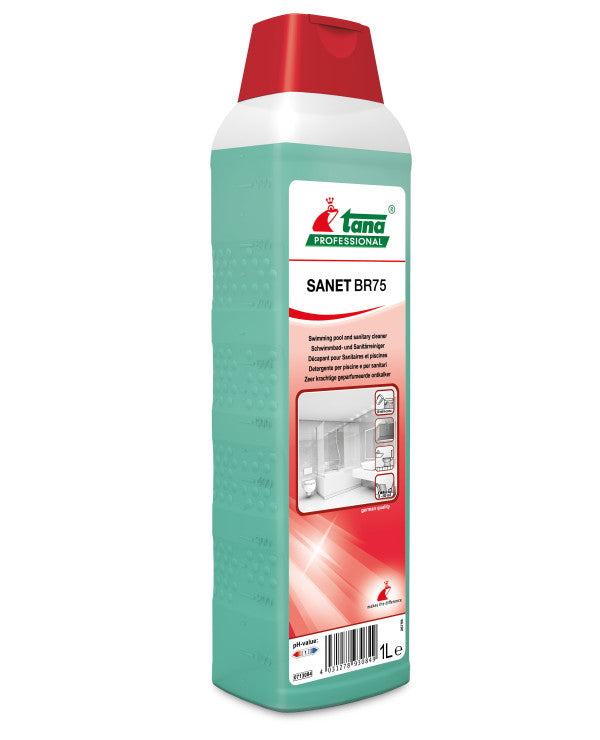 SANET BR-75 nettoyant puisssant pour piscines et sanitaires