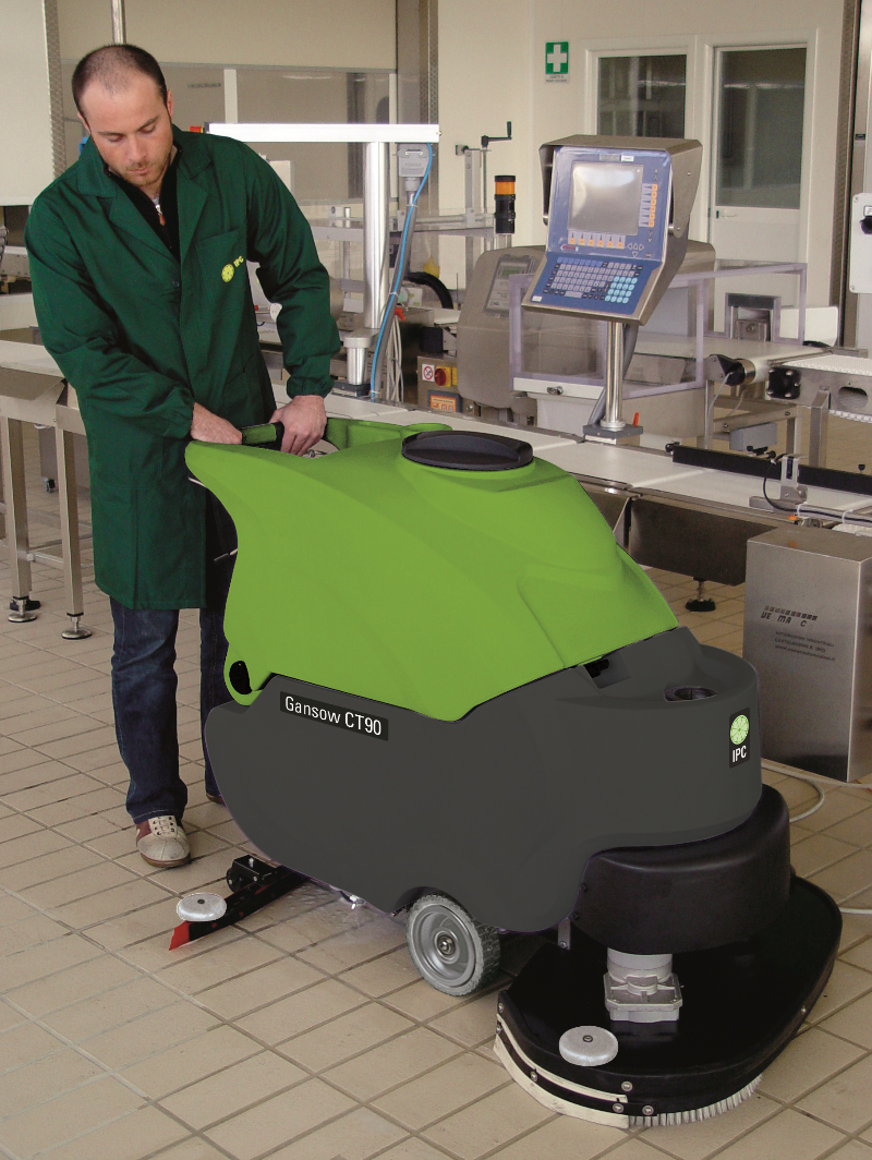 Mit Service-Garantie. Scheuersaugmaschine IPC-Gansow CleanTime CT90