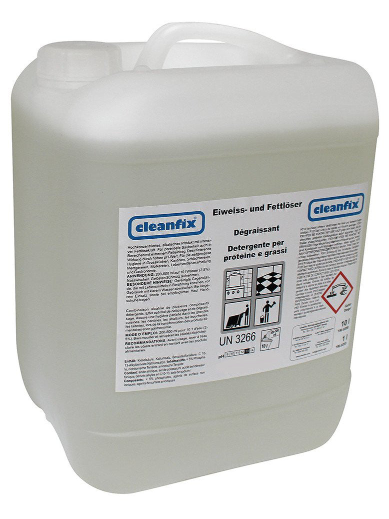 Eiweiss- und Fettlöser