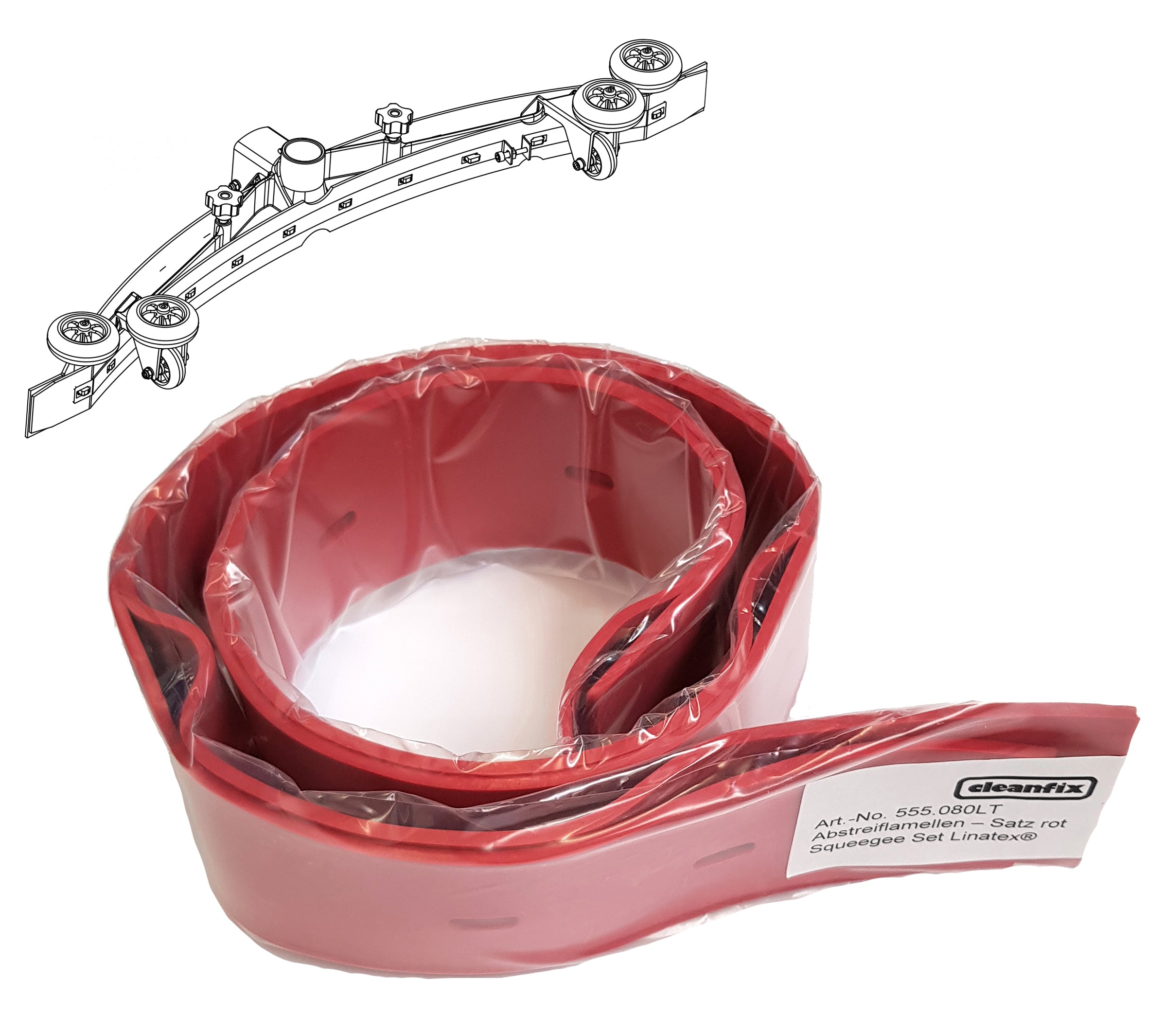 Abstreiflamellensatz Standard