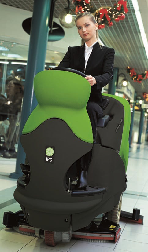 Mit Service-Garantie. Aufsitzscheuersaugmaschine IPC-Gansow CleanTime CT160