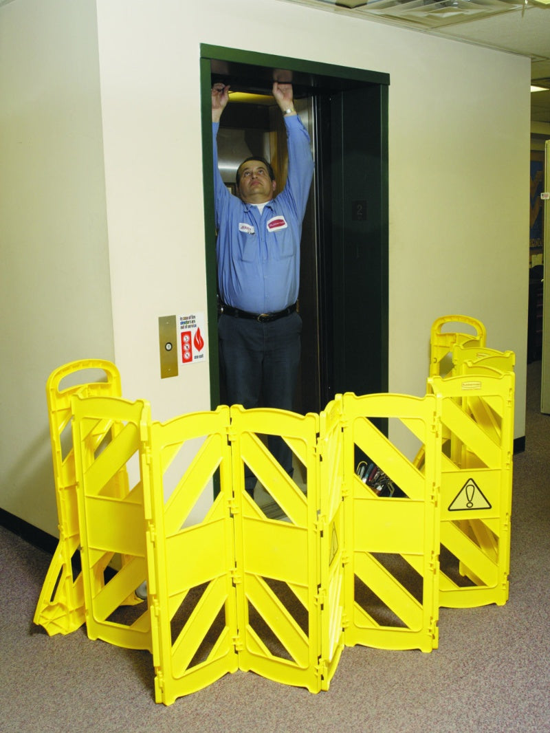 Barrière mobile portable