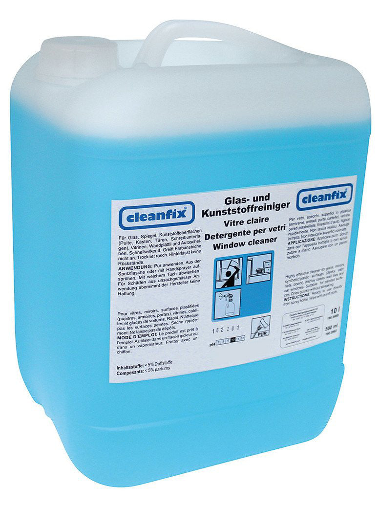 Glas- und Kunststoffreiniger
