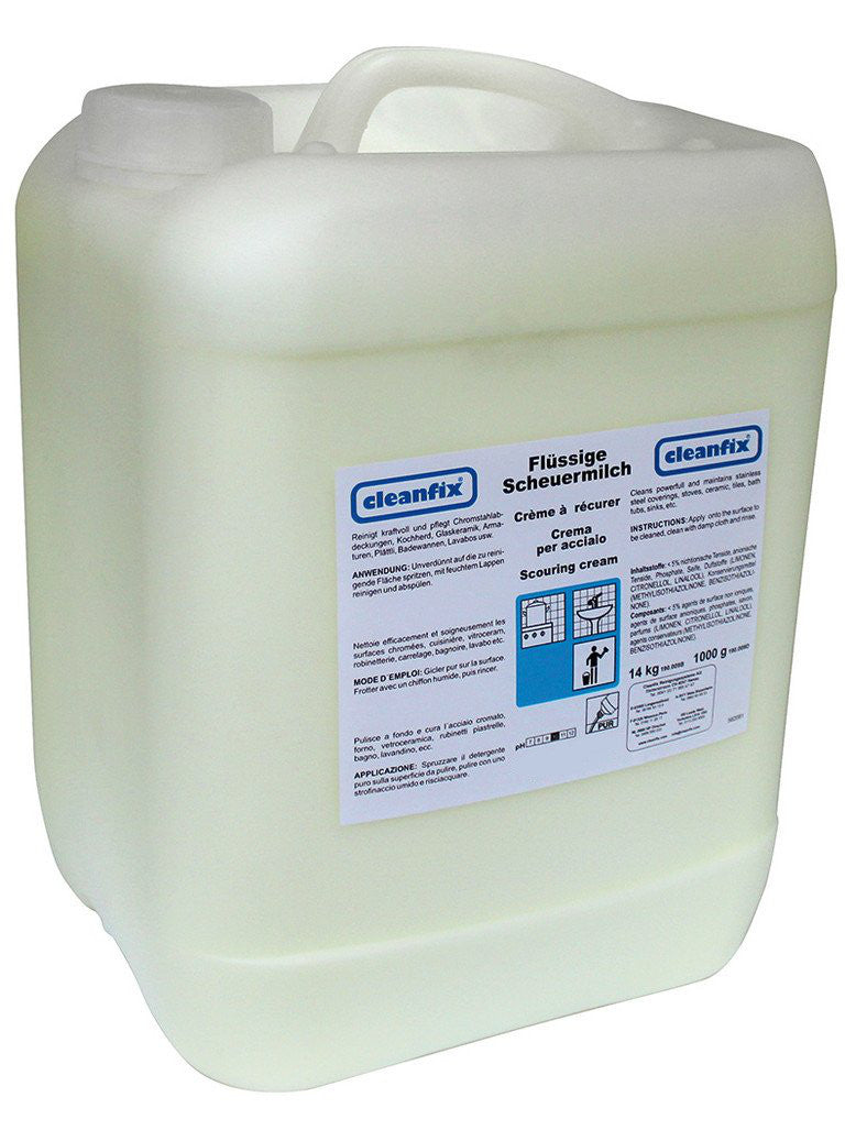 Flüssige Scheuermilch