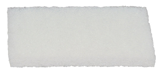 Pads blanc pour frotteur, fin, 115 x 250 mm