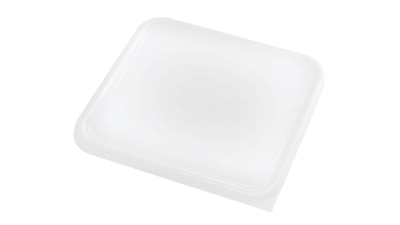 Deckel für viereckige platzsparende Behälter weiss