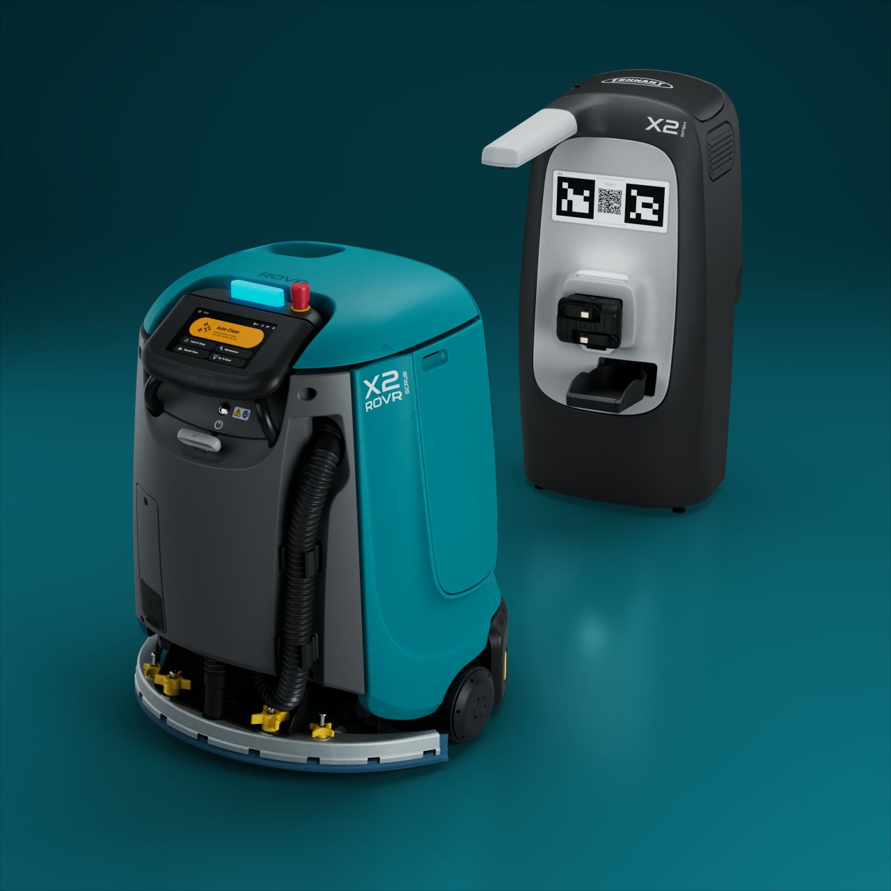 Mit Service-Garantie. Tennant X2 ROVR Scheuersaugroboter