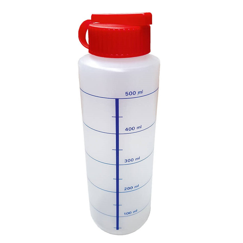 Bouteille de dosage avec graduation 500 ml