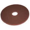 Pad brun, Ø 381 mm / 15", polyester