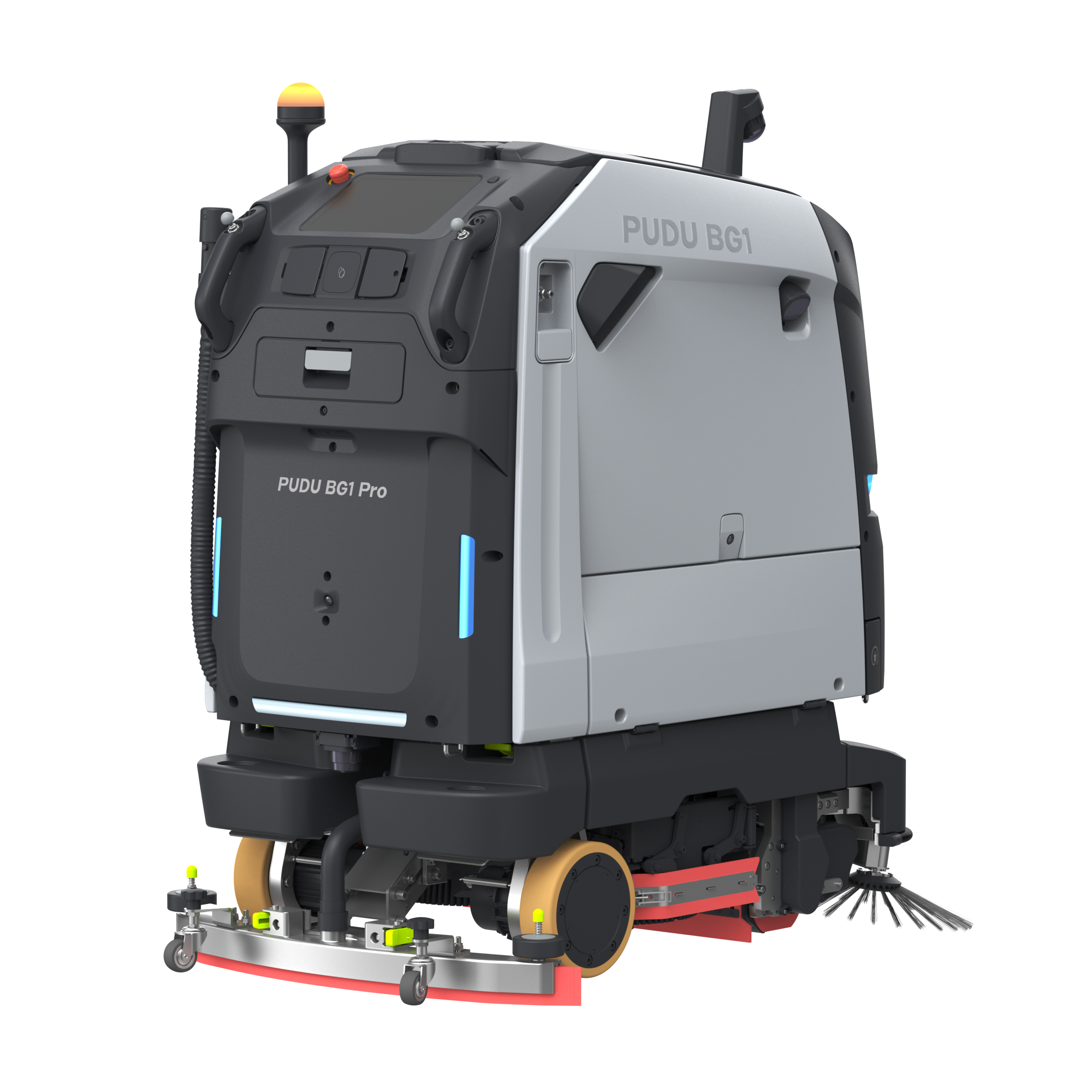 Mit Service-Garantie. Pudu BG1 Pro Scheuersaugroboter