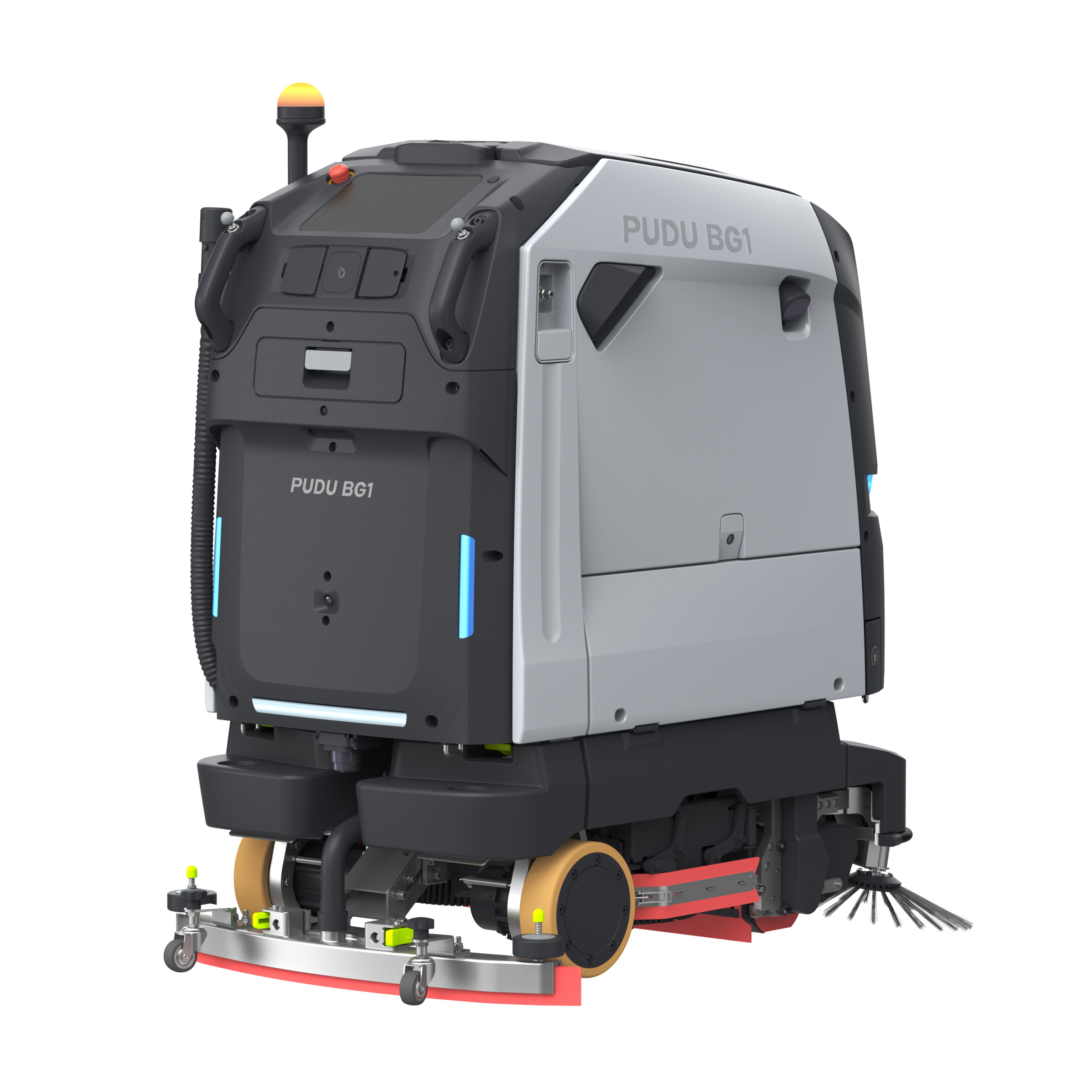 Mit Service-Garantie. Pudu BG1 Scheuersaugroboter