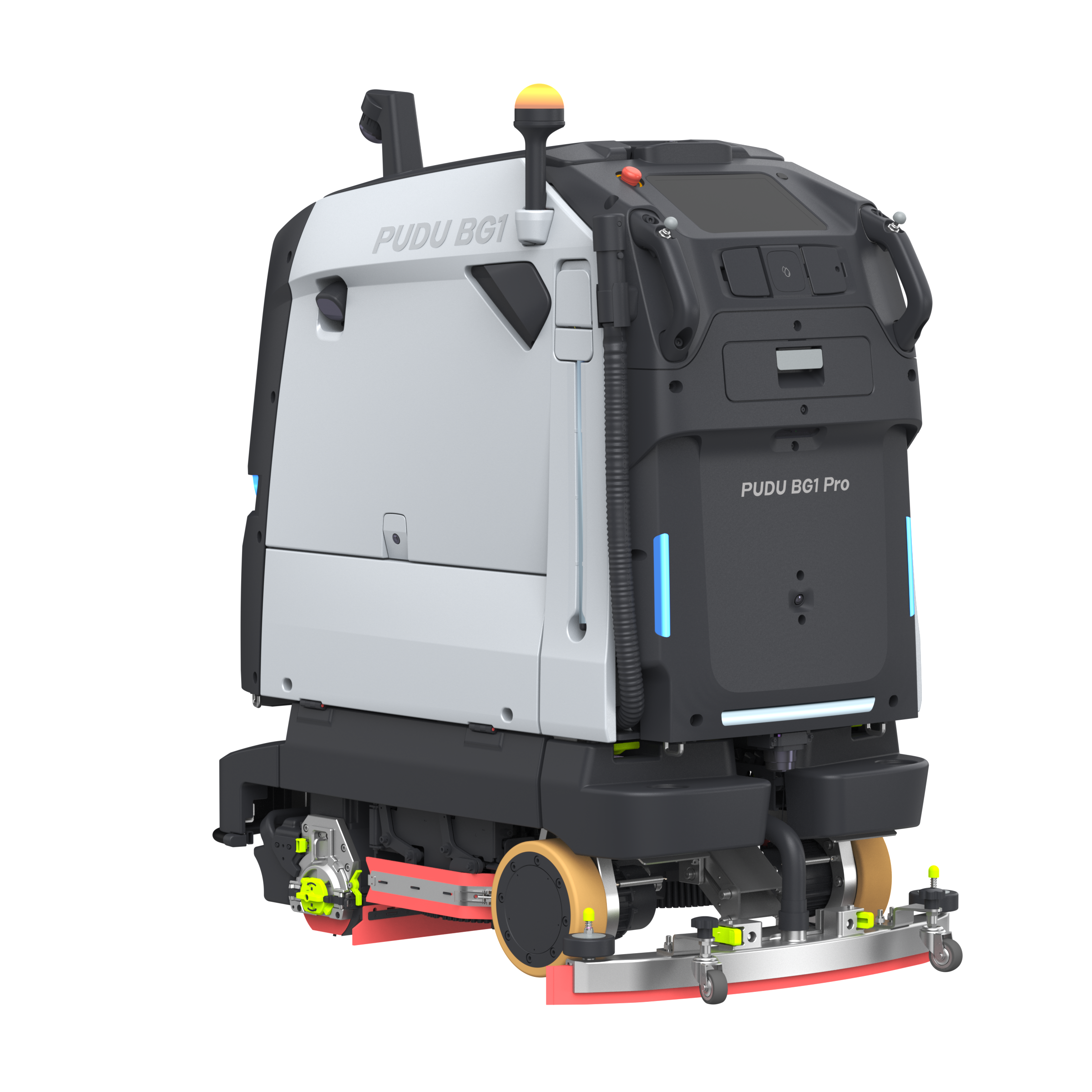 Mit Service-Garantie. Pudu BG1 Pro Scheuersaugroboter