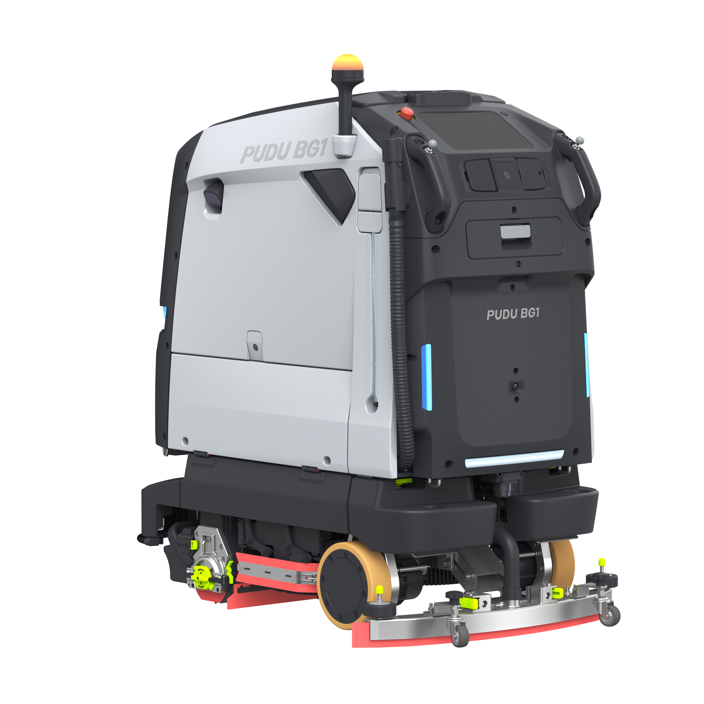 Mit Service-Garantie. Pudu BG1 Scheuersaugroboter