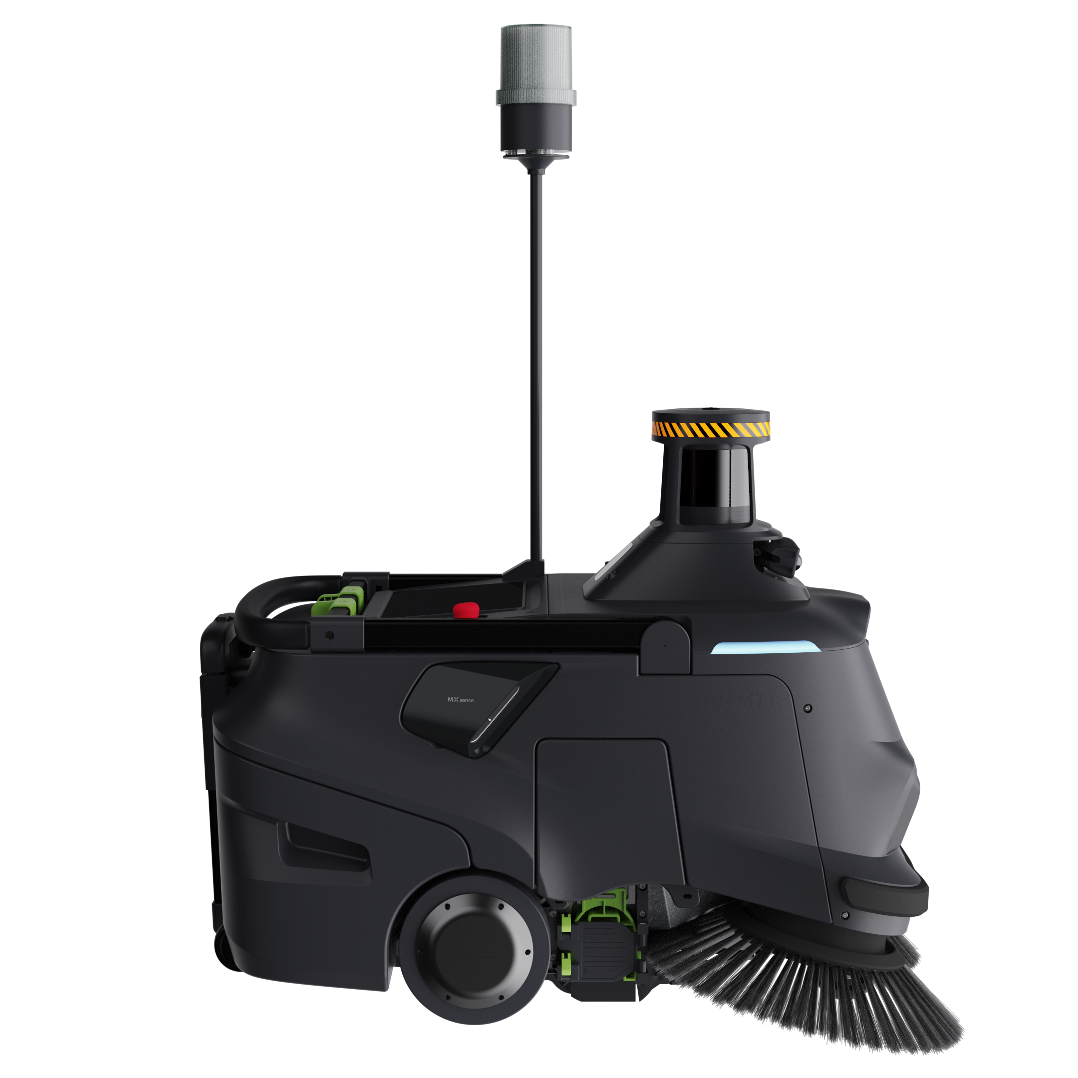 Avec garantie de service. Balayeuse-aspirante robotisée avec IA Pudu MT1 Max