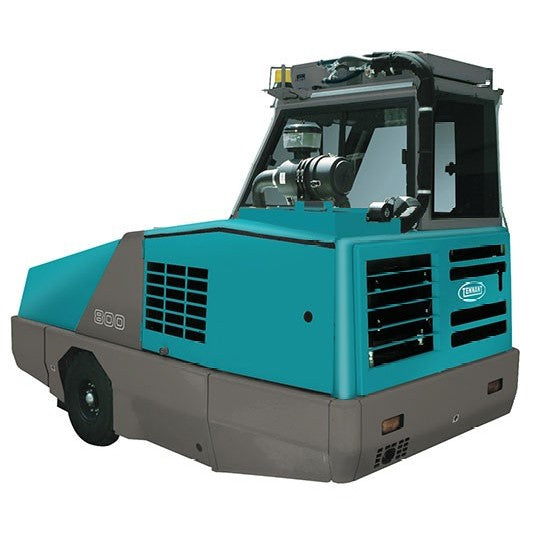 Mit Service-Garantie. Industrie-Aufsitzkehrsaugmaschine Tennant 800