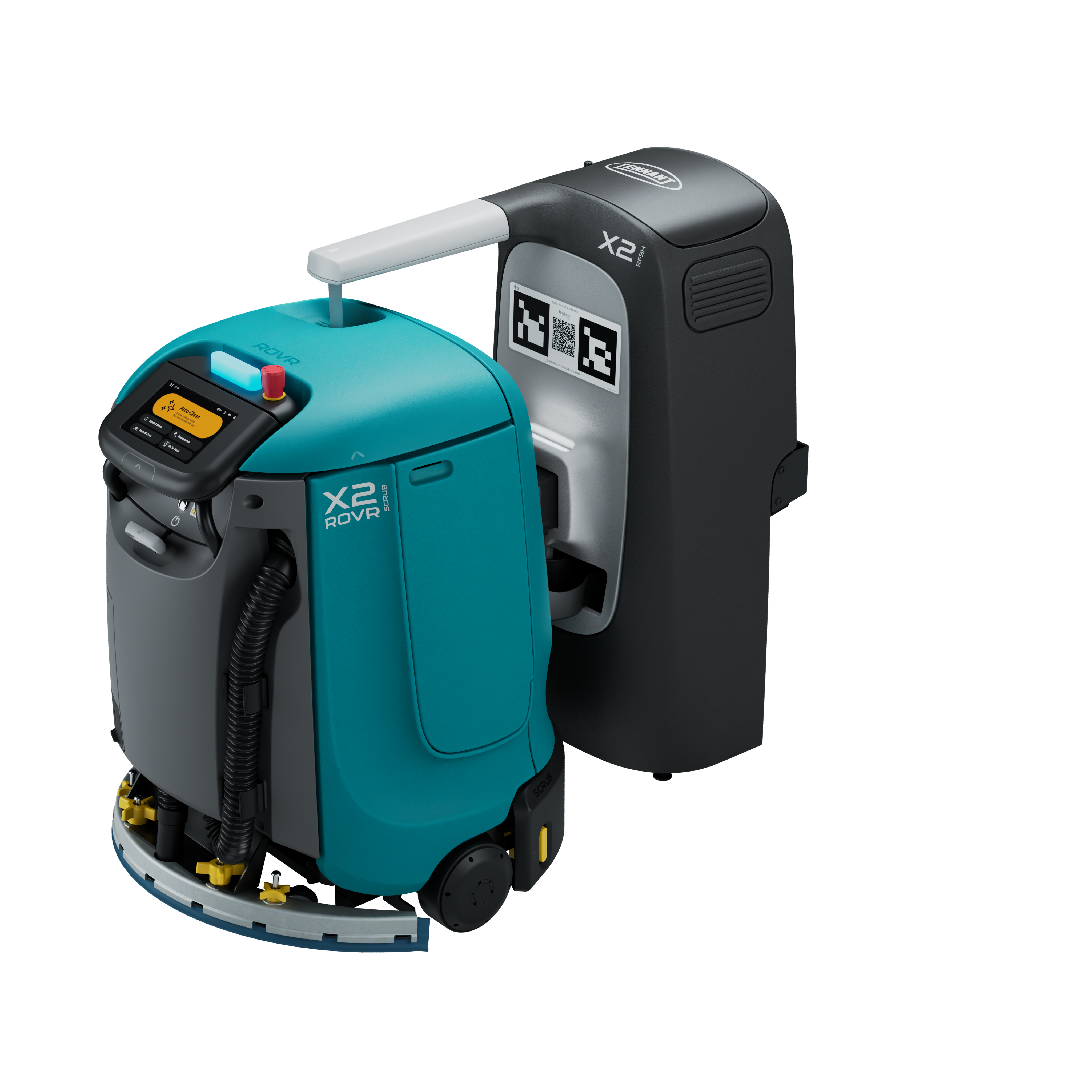 Mit Service-Garantie. Tennant X2 ROVR Scheuersaugroboter