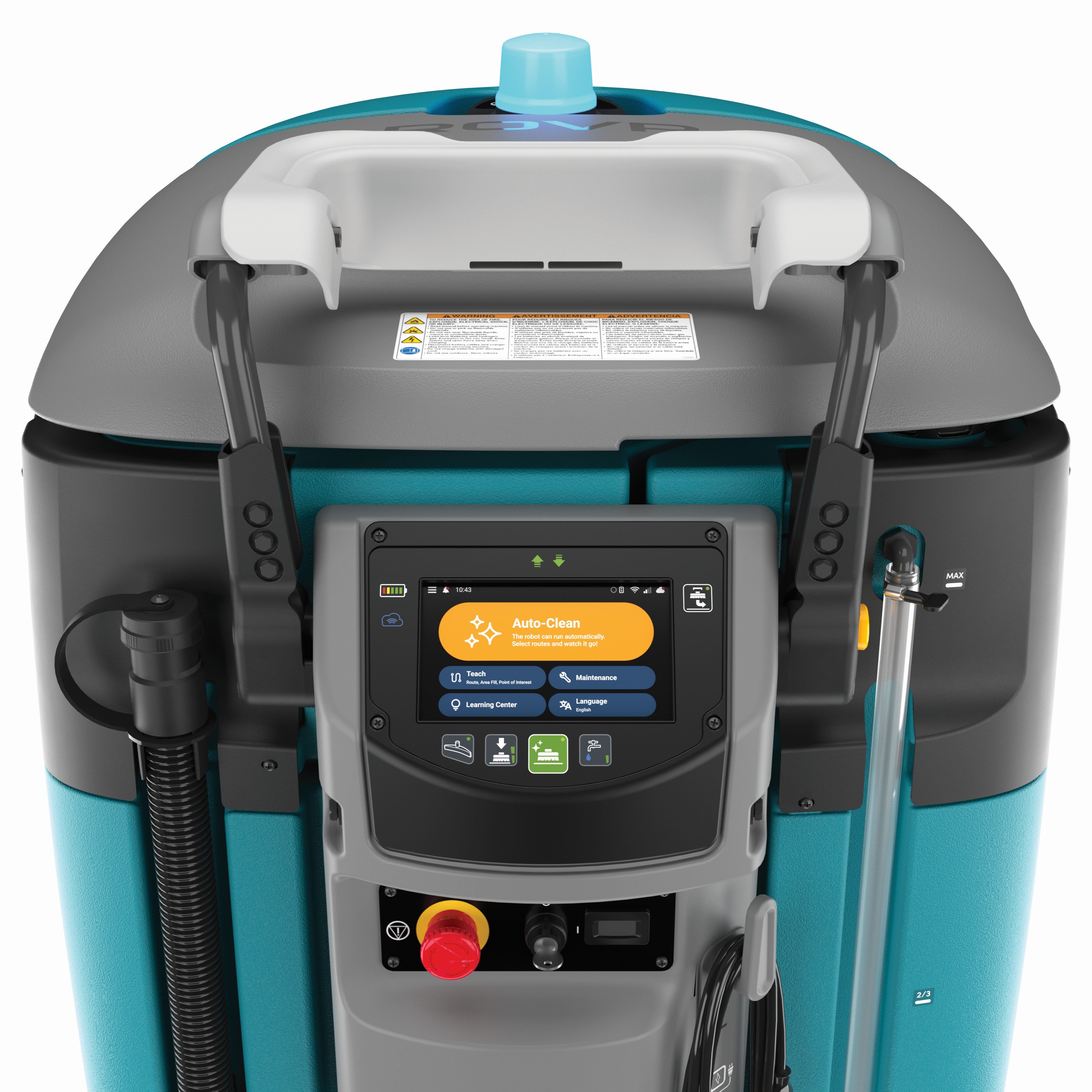 Mit Service-Garantie. Tennant X6 ROVR autonome Scheuersaugmaschine